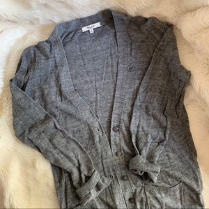 Madewell Heather Gray Cardigan